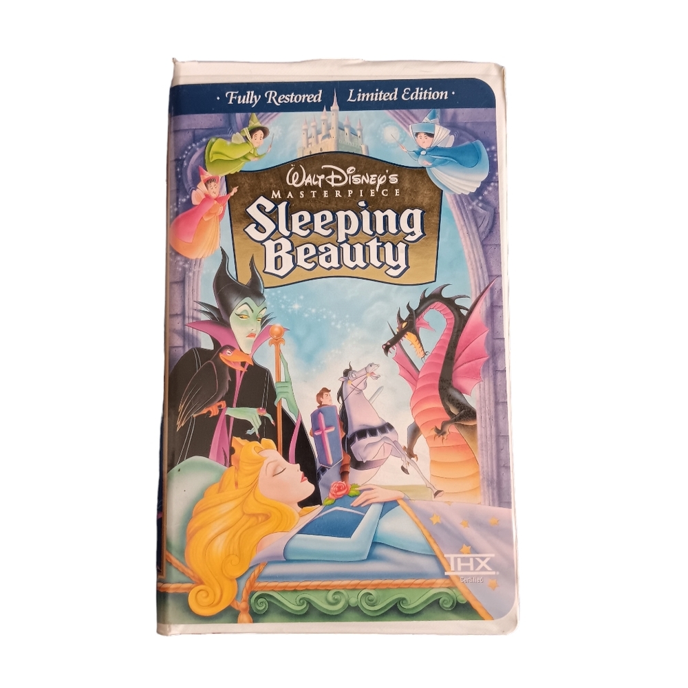 1997 Sleeping Beauty VHS Tape Limited Edition Walt Disney Masterpiece Collection